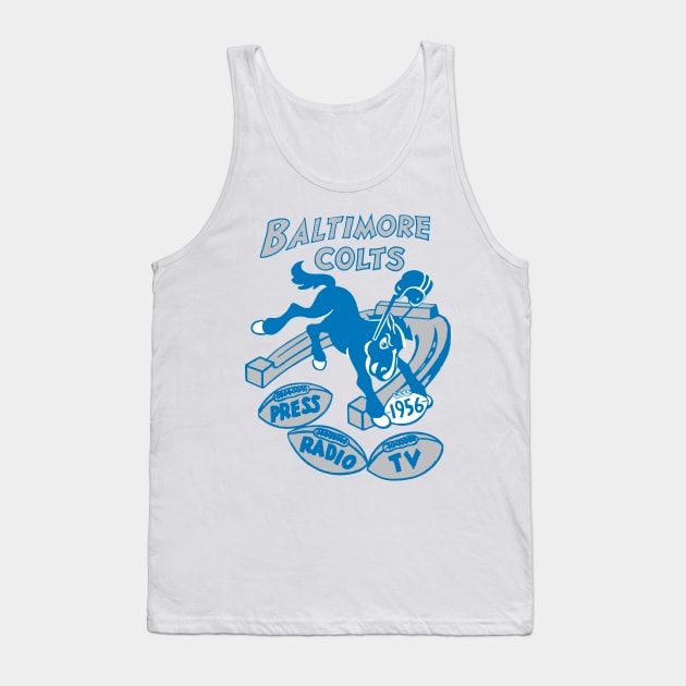 1956 Baltimore Colts - Replica Tank Top by Norwood Designs